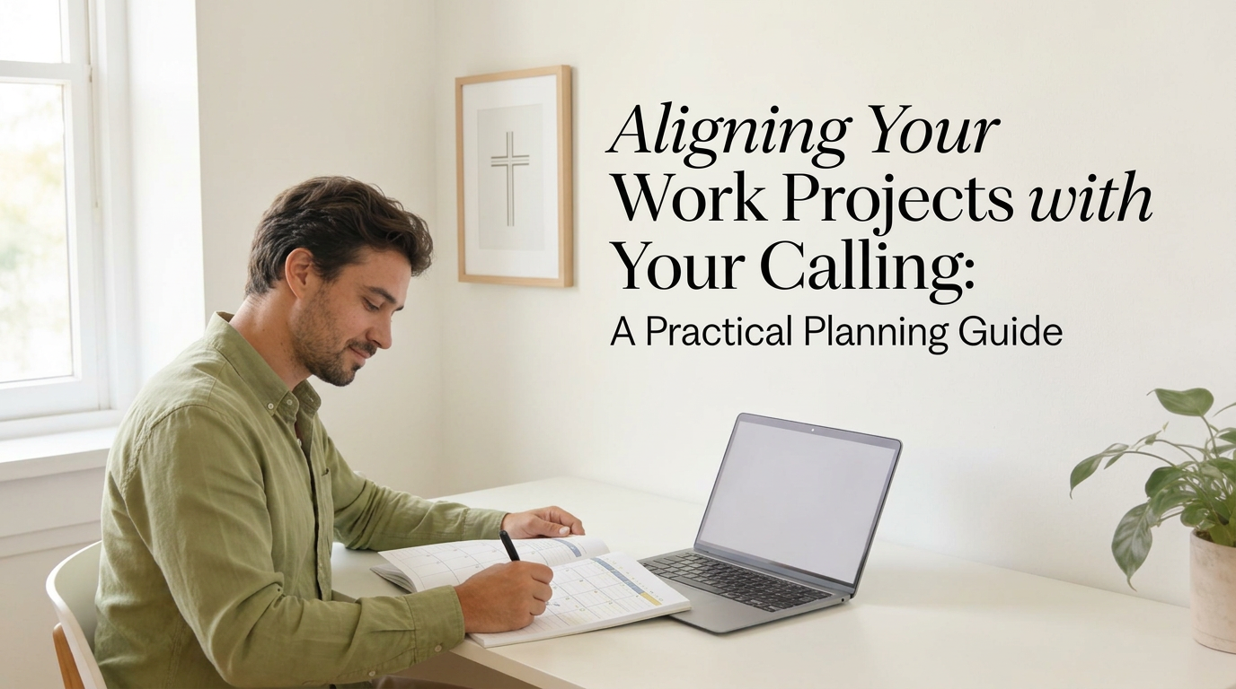 Aligning Your Work Projects with Your Calling: A Practical Planning Guide