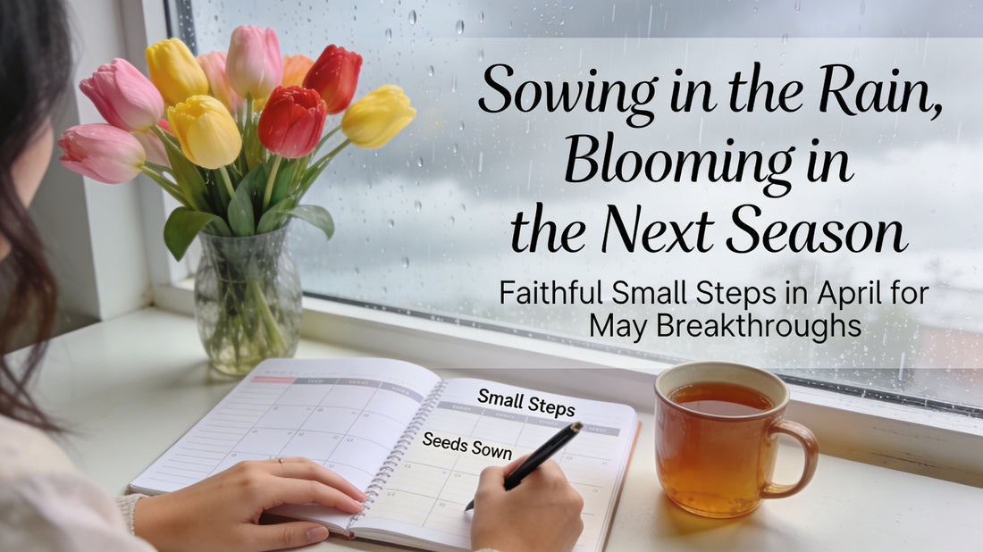 Sowing in the Rain, Blooming in the Next Season: Faithful Small Steps in April for May Breakthroughs
