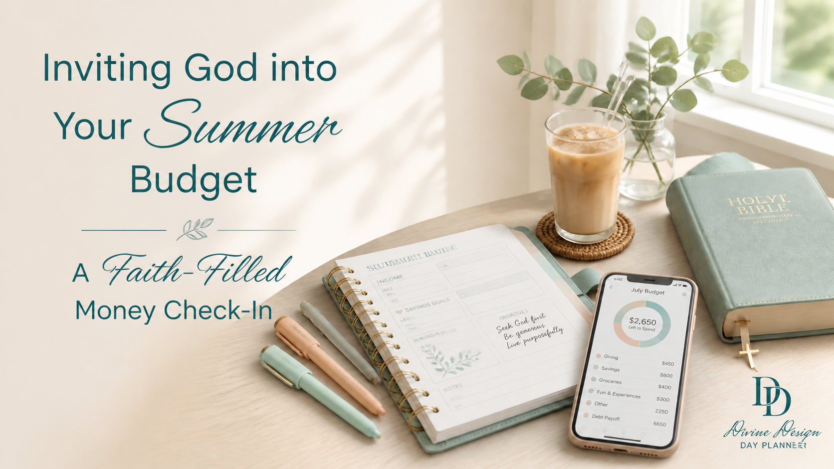 Inviting God into Your Summer Budget: A Faith-Filled Money Check-In