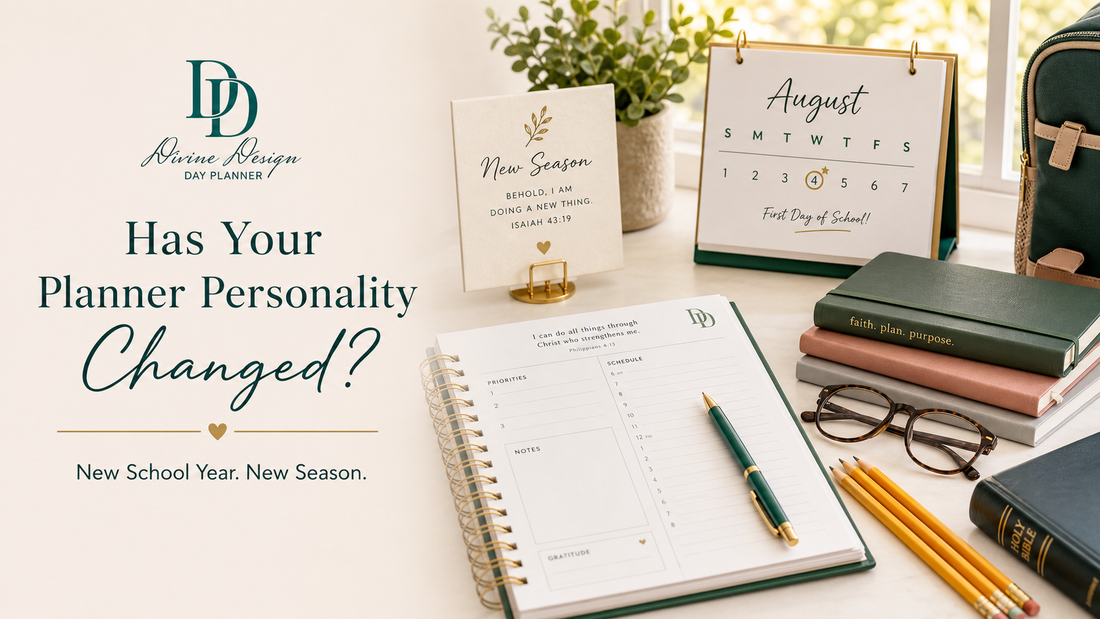 Has Your Planner Personality Changed? Why a New Season Is the Right Time to Find Out