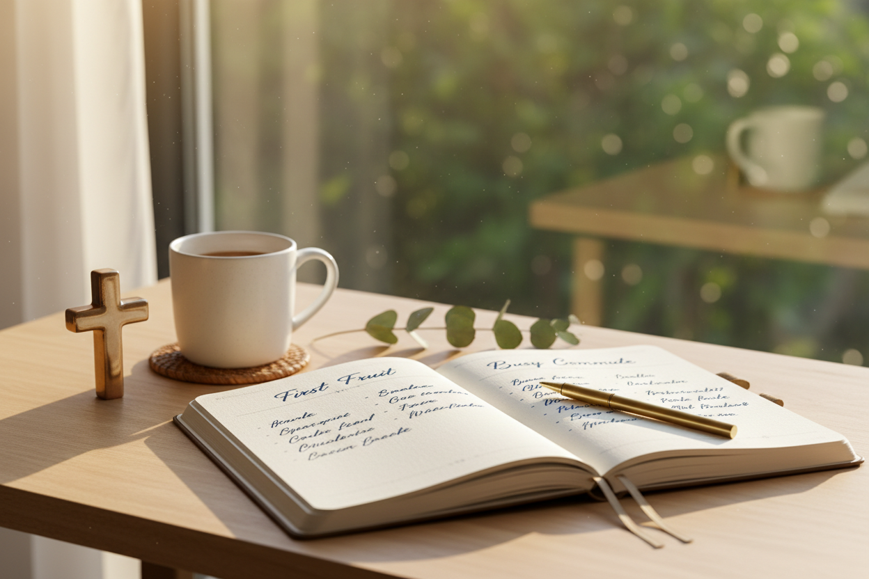 Christ-Centered Morning Routines: Two Simple Ways to Start Your Day with God